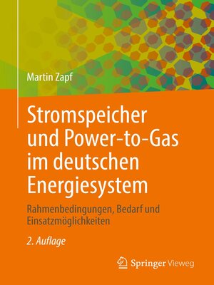 cover image of Stromspeicher und Power-to-Gas im deutschen Energiesystem
